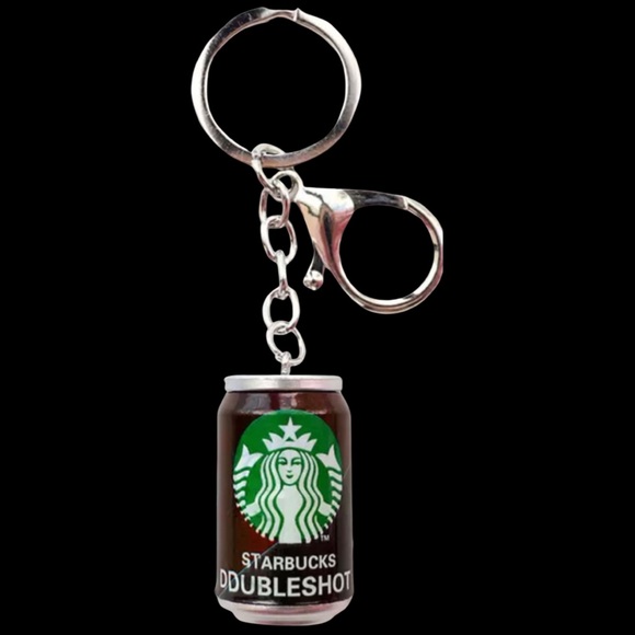 Starbucks Accessories - Coffee can charm Keychain. NWT